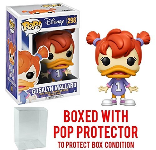 Funko Pop! Disney: Darkwing Duck - Gosalyn Mallard #298 Vinyl Figure (Bundled with Pop BOX PROTECTOR CASE)