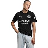 Men’s Manchester City FC 2025/26 Replica Away Soccer Jersey - Black