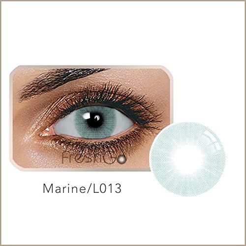 Yiiena Multi-Color Cute Contact Lenses Color Blends Cosplay Eyes Cosmetic Makeup Eye Shadow (A Pair)