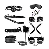 TeeSher Whips Handcuffs Collar Blindfold package