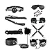TeeSher Whips Handcuffs Collar Blindfold package