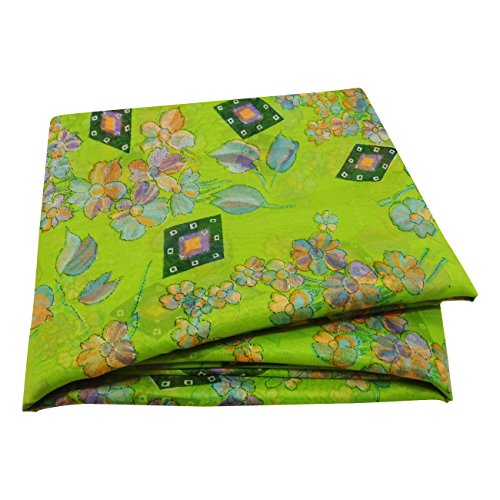 Indian Vintage Style Sari Unique Dress Women Casual Wear Traditional Saree