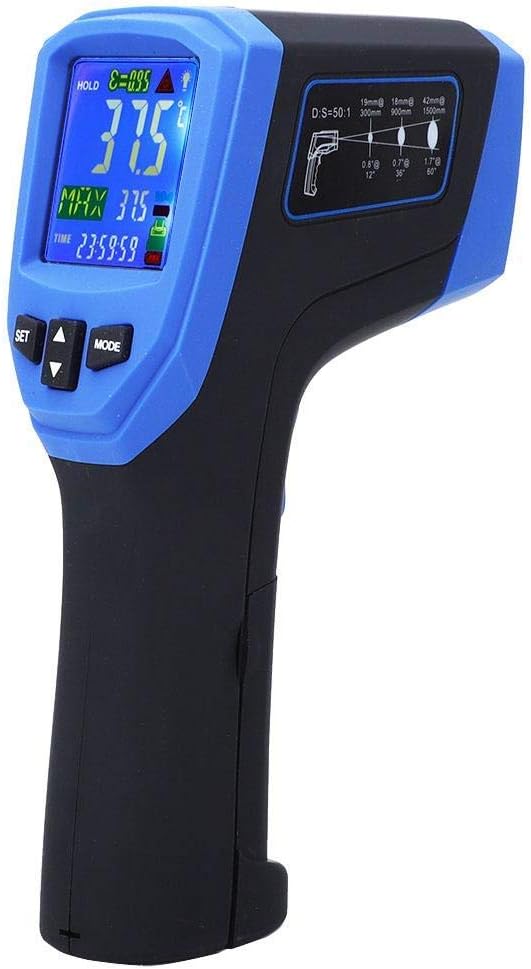 Infrared Thermometer Non-Contact IR Thermometers -50～1180℃(-58～2156℉) Handheld Digital Temperature Tester Infrared Sensor