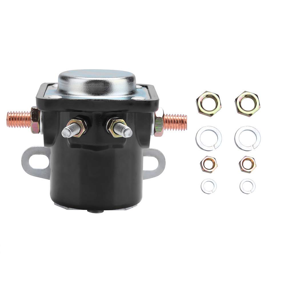 12V Starter Solenoid Relay,4 Terminal Car Truck Refit Heavy Duty Starter Solenoid Relay Switch for E6ef-11001-aa Sr550x starter 1965-1986