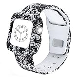 Cumeou for Apple Watch Band 38mm 42mm with Case, Shock-proof Shatter-resistant Protective Case with Silicone Sport iwatch Band for Apple Watch Series 3 2 1 Nike+ Hermes Edition Men Women Girls Boys