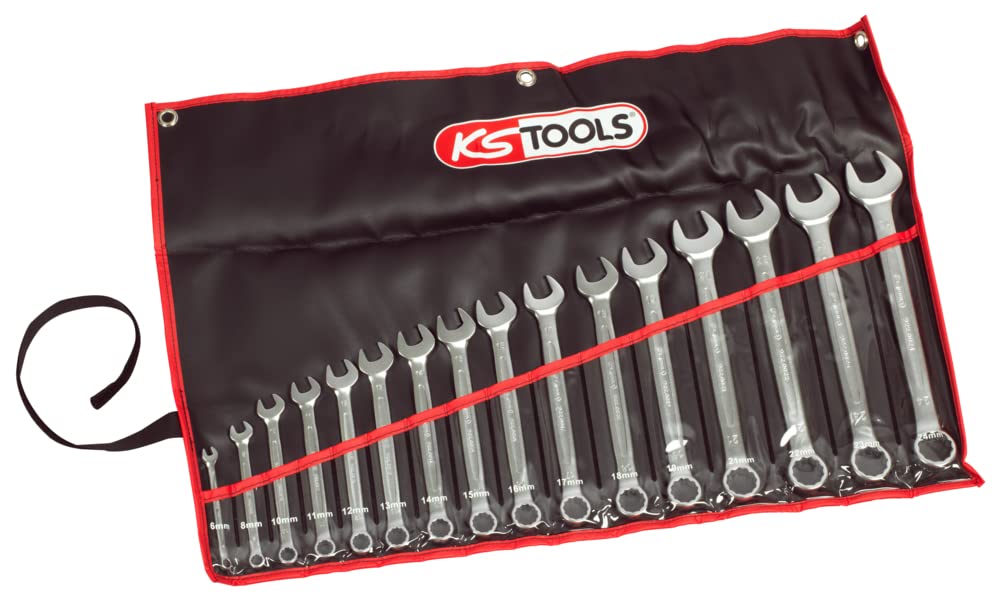 KS Tools 922.0048 - Set of 21 Combination Wrenches in Case