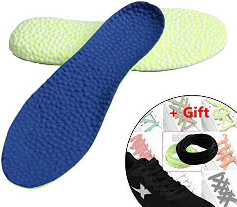 Shoe Insoles, Orthotic Insoles, Memory Foam Insoles Providing Excellent Shock Absorption and Cushioning, Best Insoles for Men and Women for Everyday Use (Blue, Euro size 40)