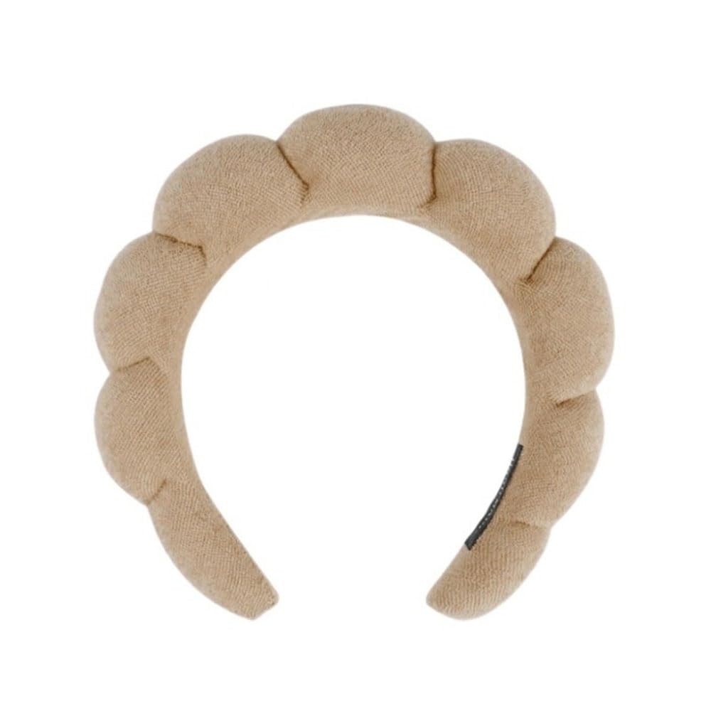 DRESHOW Spa Headband for Women Sponge Headband for Washing Face Clouds Soft Terry Cloth Makeup Skincare Headbands
