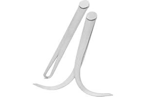 Jeanoko 2pcs Calipers Machinist Solid Outside Inside 6 Inch Joint Calipers Set Firm Joint Calipers Measuring Tool for OD & ID Measuring