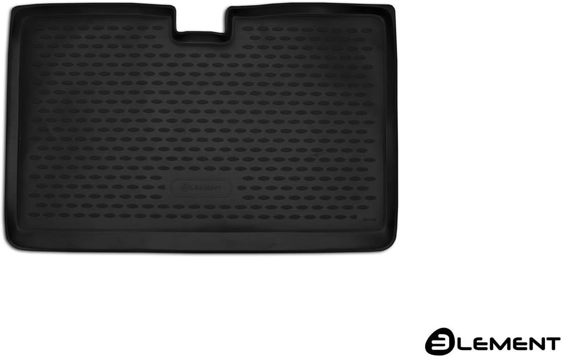 Element EXPENT4148B13 Tailored Fit Rubber Boot Liner Protector Mat for Renault Captur, 2016-2019, SUV, Low, (EU),1 pcs, Black