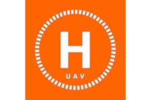 FERIETELF Drone Landing Pad, Universal Waterproof Portable Fast-Foldable Helipad.(Orange-new version)