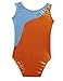 Arshiner Little Girls Color Block One Piece Gym Athletic Leotard