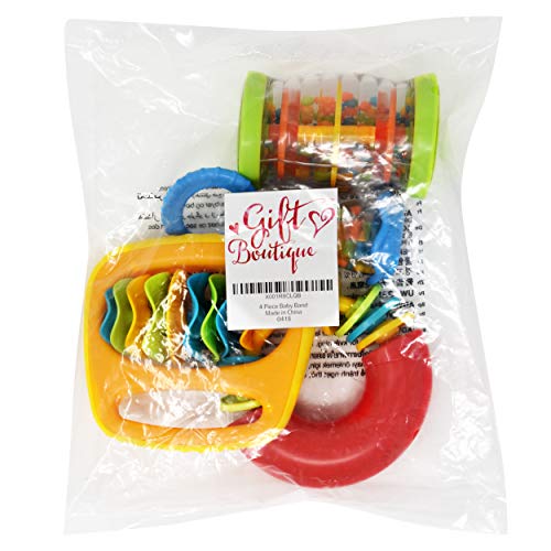 image for Gift Boutique 4 Piece Baby Instruments Band Set Musical Toys for Infan