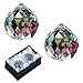 KARSLORA 40mm Suncatcher Crystal Ball Prism Rainbow Maker Hanging Prisms Window Suncatchers, 2 Pack, Clear