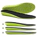 Ailaka Elastic Shock Absorbing Height Increasing Sports Shoe Insoles, Soft Breathable Honeycomb Orthotic Replacement Inserts for Men & Women