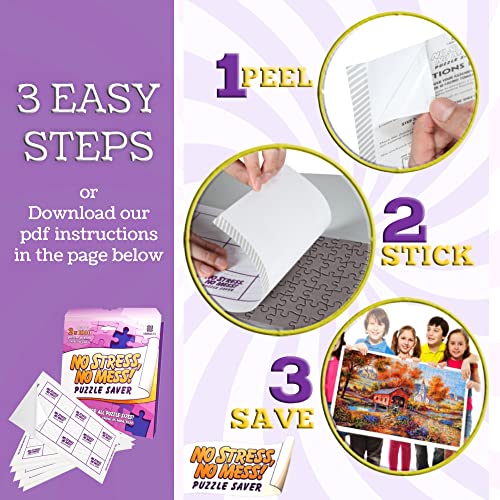 Preserve 2 x 1000 pcs Jigsaw Puzzle with aGreatLife Puzzle Saver 14