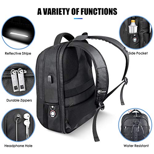 Laptop Backpack, 15.617 Inch Sosoon Travel Backpack for Laptop and