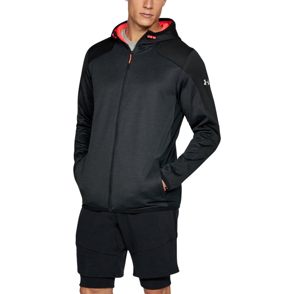 under armour mens coldgear reactor fleece full zip hoodie