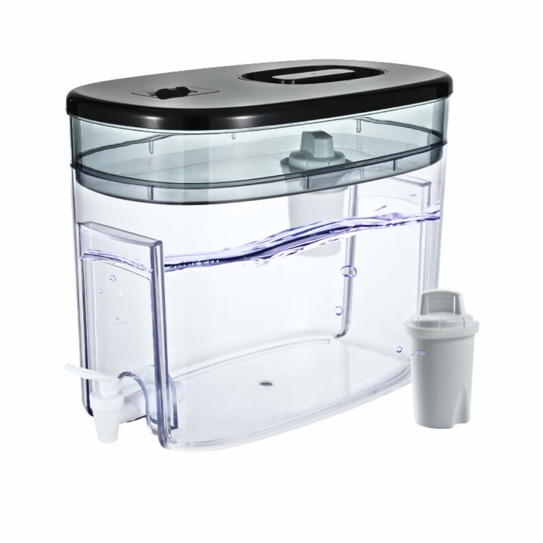 Photo 1 of OnlyPure 120 Gallon Long Life 40 Cups Water Filter Pitcher 1 Membrane Filter, IAPMO Certified, 5X Times Lifetime, Reduces 99% Lead, Cadmium, Mercury, PFAS, PFOS, Compatible Brita Long Last Pitcher