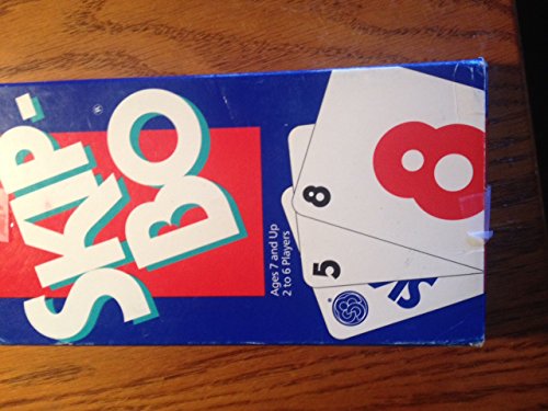 Skip- Bo Card Game 1983 Edition