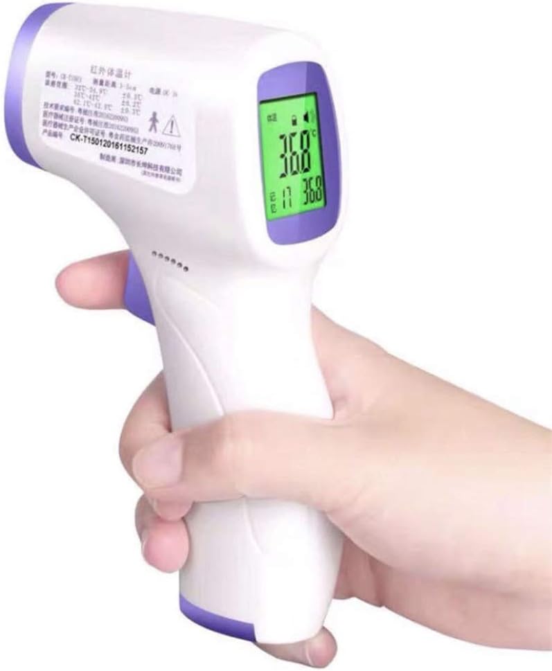FOTEE Thermometer Forehead, Baby Thermometer Non-Contact Infrared Forehead Thermometer for Baby Adult and Child,Purple_14.9x7.7x4.3cm,