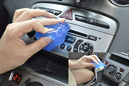 Auto Car Detailing Cleaning Gel - Automotive Dust Vent Crevice Interior Detail Removal Detailing Putty Magic Gel Compound Dust Wiper Cleaner for Car Vent Keyboard Home Use