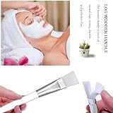 Juliyeh 30 Pcs Soft Hair Facial Mask Brush Applicator for Mud Mask & Lotion view 3