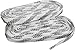 Elite Hockey Prolace Waxed Hockey Skate Laces (White, 96