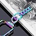 Compatible for Fitbit Blaze Bands Women Men with Frame, VOMA Stainless Steel Fitbit Blaze Watch Band Fitbit Blaze Accessories Fitbit Bands Blaze Fit bit Blaze Bands Large Small Bangle 3 Colorful