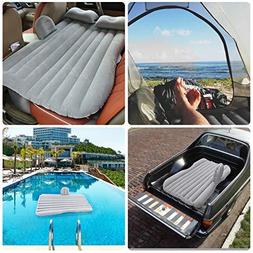 image for Haomaomao Car Air Mattress Travel Inflatable Back Seat Air Bed Cushion