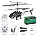 RC Helicopter, Remote Control Helicopter with Gyro and LED Light 3.5HZ Channel Alloy Mini Helicopter Remote Control for Kids & Adult Indoor Outdoor Micro RC Helicopter, Helicopter Toy for Kids