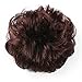 Merrylight Ladies Synthetic Wavy Curly Hair Bun Ribbon Extensions Ponytail Scrunchy Scrunchie Hair Hairpiece