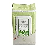 Symphony Beauty Makeup Cleansing Wipes Moisturise-Cucumber and Aloe Vera, 60 Piece