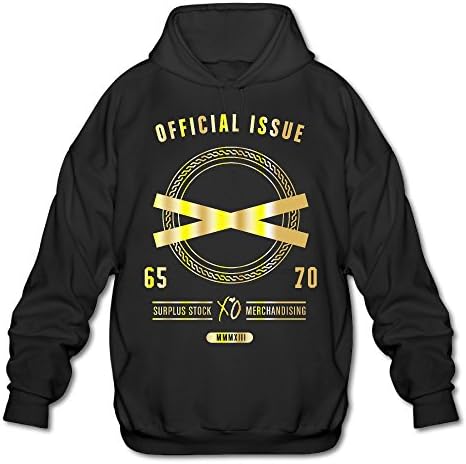 Alant Men's Official Issue Xo The Weeknd Ovoxo Gold Style Logo Hoodie
