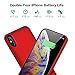 Battery Case for iPhone X/Xs/10 6500mAh, iPosible Portable Charging Case Rechargeable Extended Battery Pack for iPhone X/Xs(5.8 inch) Protective Backup Cover Charger Case Power Bank (Red)