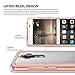 Ringke Fusion Compatible with Huawei Mate 9 Tough PC Back TPU Bumper Drop Protection, Shock Absorption Technology Attached Dust Caps Raised Bezels Protective Cover Huawei Mate 9 Case - Clear