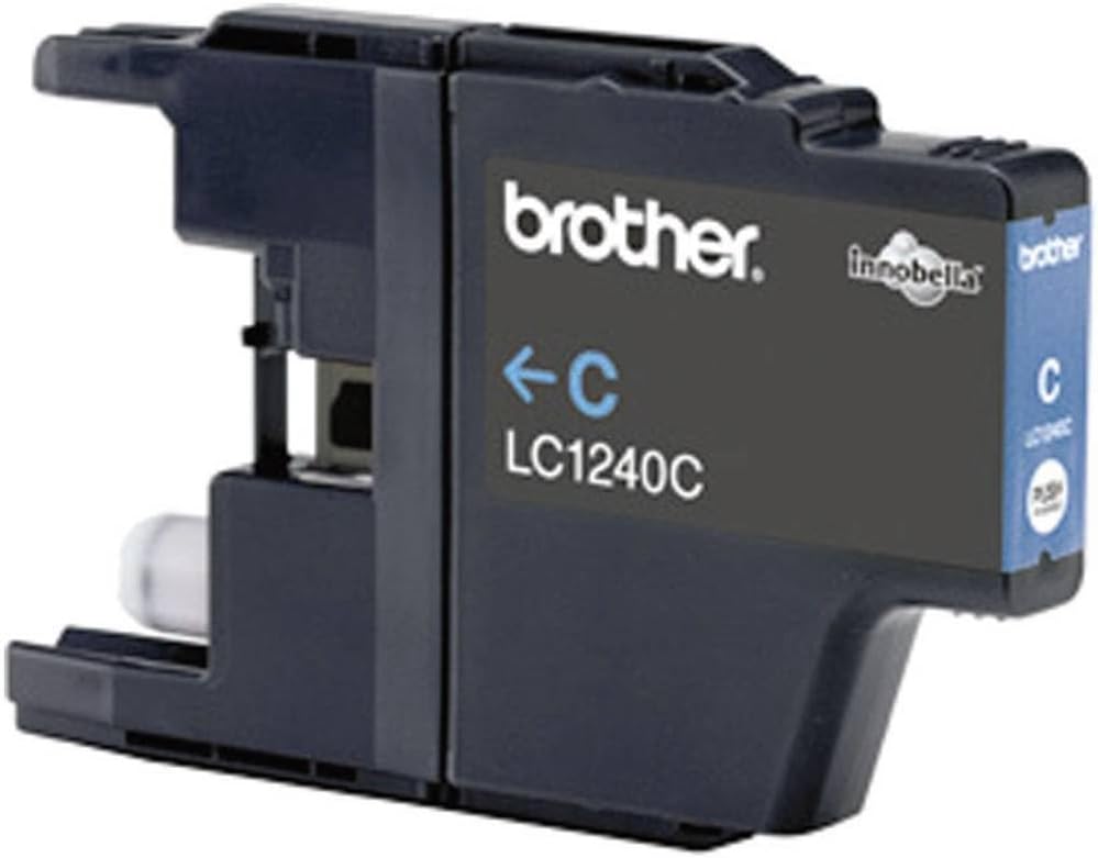 Brother LC-1240C Cyan Ink Cartridge High Yield Single Pack 600 Pages