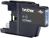 Brother LC-1240C Cyan Ink Cartridge High Yield Single Pack 600 Pages