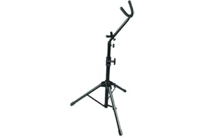 ONSTAGE On-Stage (SXS7401B) Tall Alto/ Tenor Sax Stand, Black