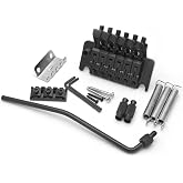 Black Set Guitar Double Locking Bridge Tremolo System
