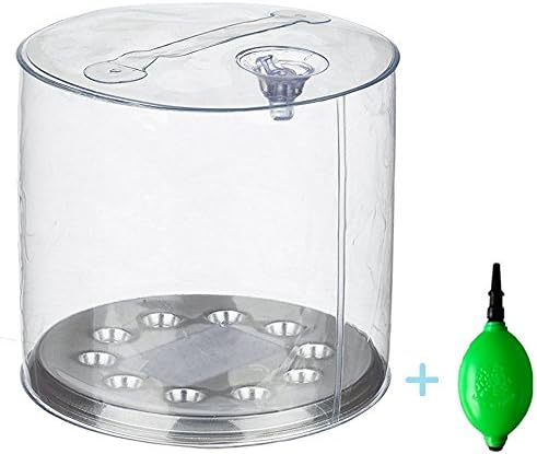 LJKEN Inflatable Solar Light,Camping Lantern LED Waterproof Rechargeable Emergency Lamp