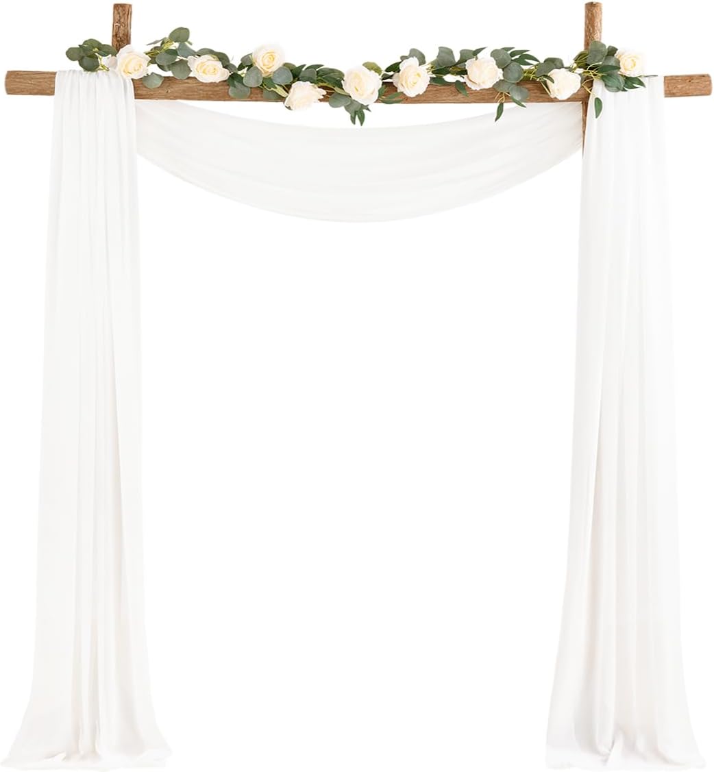 Window Treatments - Socomi Wedding Arch Draping Fabric 1 Panel 29