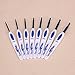Whitelotous 8pcs Crochet Hooks Assemblies Smooth Knitting Set for Arthritic Hands DIY Crafts Needlework (Porcelain -B)