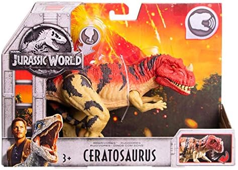 jurassic world roarivores ceratosaurus