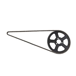 25H 68T 68 Tooth Rear Sprocket + Chain fit for 49CC