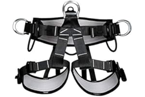 HeeJo Climbing, Safety Safe Seat Belt for Outdoor Tree Climbing, Outward Band Expanding Training Large Size,Climbing Gear