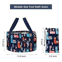 Collapsible Foot Bath Basin for Soaking