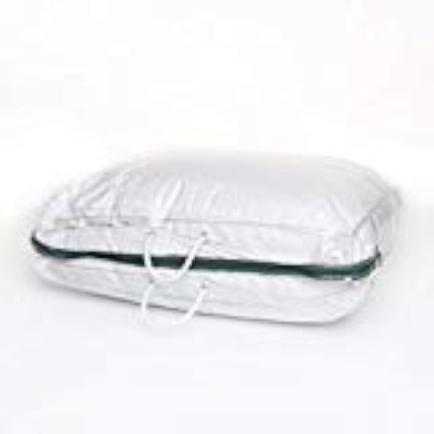 Hotel Quality Pillow Storage Bag for 2 Pillows | Zipped Protective Bag for Guest Rooms, Home & Holiday Lets