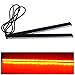 Daytime Running Lights, YITAMOTOR 2 x Red Cob Led Strip High Power 9W Slim Cob Led Lights Daylight Driving Lamp for Car Trucks