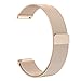 SWEES for Gear S3 Frontier/Classic Bands Metal Small & Large, 22mm Milanese Stainless Steel Replacement Wristband for Samsung S3 Smart Watch Women Men, Black, Silver, Blue, Grey, Colorful, Rose Gold